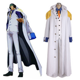One Piece Kuzan/Aokiji Cosplay Costume Outfits Halloween Carnival Party Disguise Suits